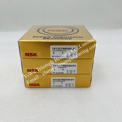 NSK Alta precisión rodamiento de bola de contacto angular 7012CTRDUDLP3