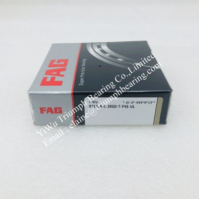 Los rodamientos de husillo, rodamiento de bola de contacto angular B71910-C-2RSD-T-P4S-UL