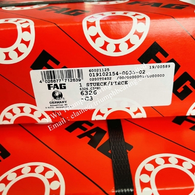 Los rodamientos de bolas con ranura profunda de FAG 6326-C3, 6326