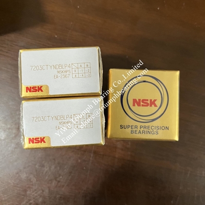 NSK de alta precisión rodamiento de bola de contacto angular 7203CTYNDBLP4