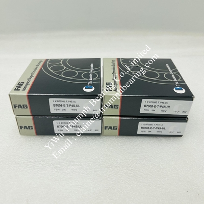 FAG Rodamientos de husillo, rodamientos de bola de contacto angular de fila única B7008-E-T-P4S-UL