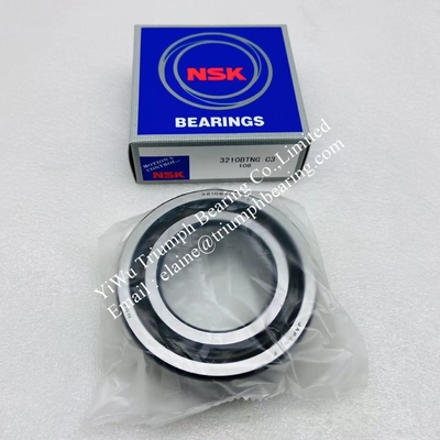 NSK rodamientos de bolas de contacto angulares, de doble fila, 3210BTNGC3