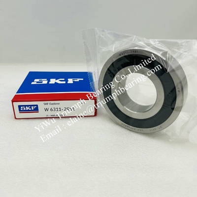 Rodamiento de bolas de ranura profunda en miniatura W6311-2RS1, acero inoxidable