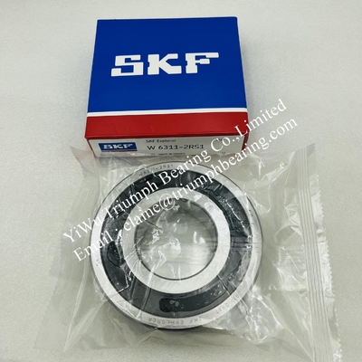 Rodamiento de bolas de ranura profunda en miniatura W6311-2RS1, acero inoxidable