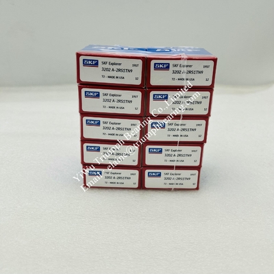Las partes de los rodamientos de contacto angulares de doble fila 3202A-2RS1TN9