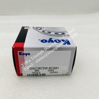 El rodamiento del eje de la rueda KOYO DAC3872W-8CS81