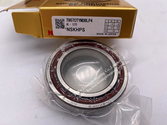 NSK rodamiento de husillo de alta precisión, un juego de 2 piezas, 7907CTYNDBLP4, 7908CTYDBDC7P4