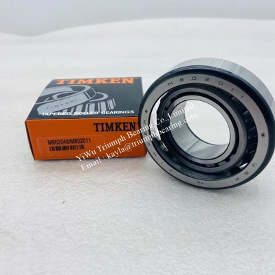 Los materiales utilizados para la fabricación de los rodamientos de rodillos con rodillos de forma cónica de TIMKEN son los siguientes: