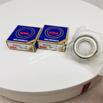 El rodamiento de bolas de ranura profunda NSK 6208ZZ, 6202ZZ, 6002ZZ