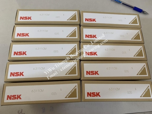 El rodamiento de bolas de ranura profunda NSK 6302ZZ, 6305ZZ, 6311CM