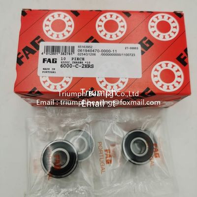 Los rodamientos de bolas con ranura profunda de FAG 6000-C-2HRS