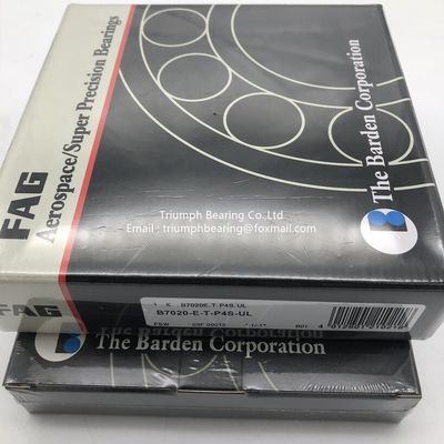 Los rodamientos de bolas de contacto angulares de alta precisión FAG B7020-E-T-P4S-UL