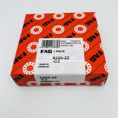 Los rodamientos de bolas con ranura profunda FAG 6309-2Z-C3