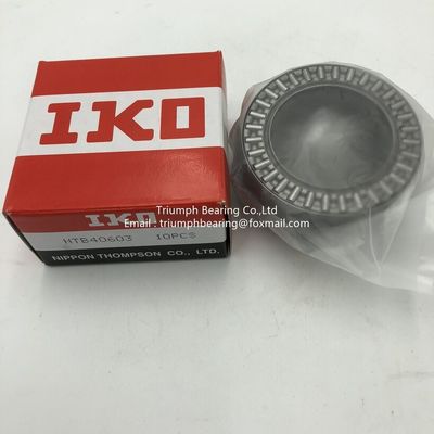 Los rodamientos de rodillos con agujas de empuje IKO NTB40603
