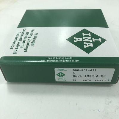 Los rodamientos de rodillos cilíndricos INA SL014918-A-C3