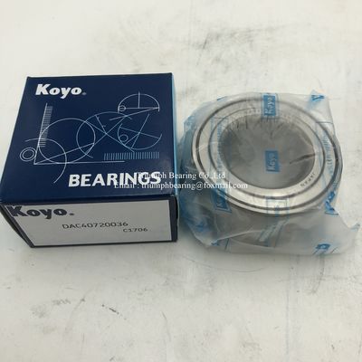 Los rodamientos de las ruedas KOYO DAC40720036