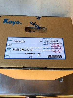 Los rodamientos de rodillos cónicos KOYO HM807035/10, HM807035/HM807010