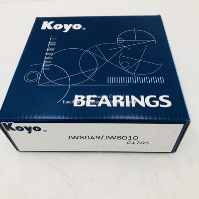 Los rodamientos de rodillos KOYO Taper JW8049/JW8010