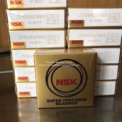 NSK Apoyo de tornillo de bola con rodamiento 25TAC62BSUC10PN7B