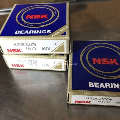 El rodamiento de bolas de ranura profunda NSK 6302ZZ, 6305ZZ, 6311CM