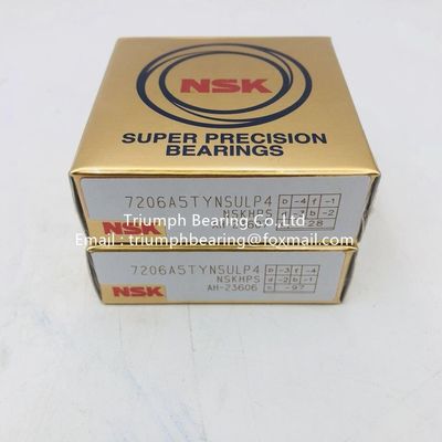 NSK Alta precisión rodamiento de bola de contacto angular 7206A5TYNSULP4,7207A5TYNSULP4