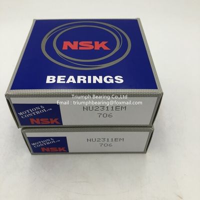 Los materiales utilizados para la fabricación de los rodamientos NSK NJ2205EW, NU2311EM