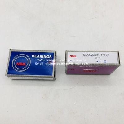 Los componentes de los rodamientos de bolas con ranura profunda de acero inoxidable NSK