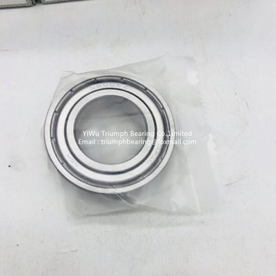 Los componentes de los rodamientos de bolas con ranura profunda de acero inoxidable NSK S6005ZZ, 6005ZZ