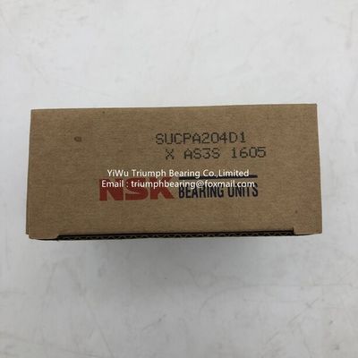 Las unidades de rodamientos NSK de acero inoxidable SUCPA204D1,UCPA204D1