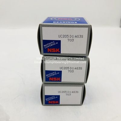 Las unidades de rodamientos NSK UC205D1