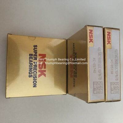 NSK Soporte de tornillo de bolas de alta precisión con rodamiento 40TAC90BSUC10PN7B