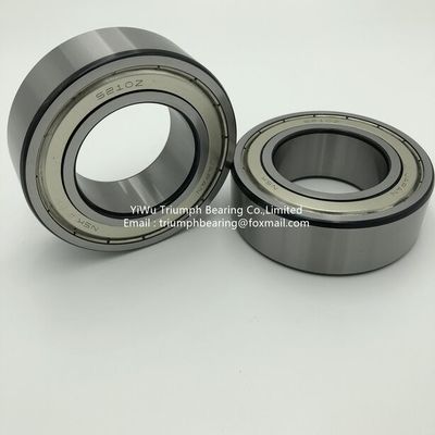 Japón Dos filas de rodamiento angular de bola de contacto NSK 5210ZZ