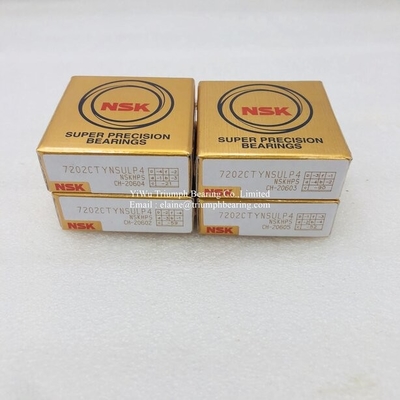 NSK Alta precisión rodamiento de bola de contacto angular 7202CTYNSULP4