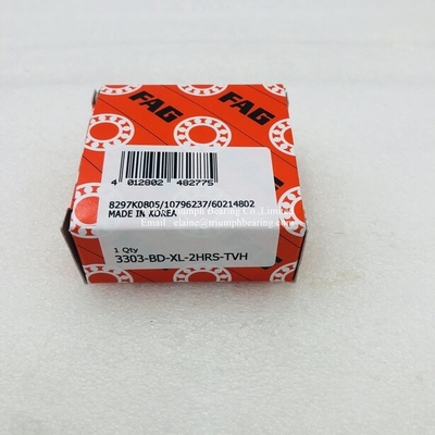 FAG Rodamiento de bolas de contacto angular de doble fila sellado 3303-BD-XL-2HRS-TVH,3303-BD-XL-2HRS-TVH-C3