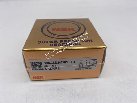 NSK Alta precisión rodamiento de bola de contacto angular 7006CSN24TRDULP4
