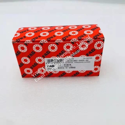 Los rodamientos de bolas con ranura profunda FAG 6001-C-2HRS