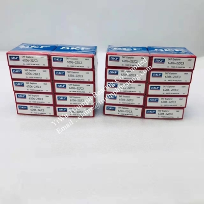 Los rodamientos de bolas de ranura profunda 6206-2Z C3, 6206-2Z