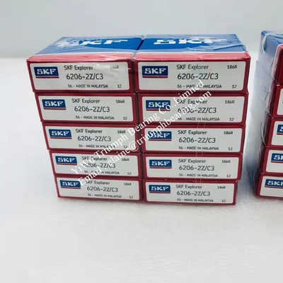 Los rodamientos de bolas de ranura profunda 6206-2Z C3, 6206-2Z