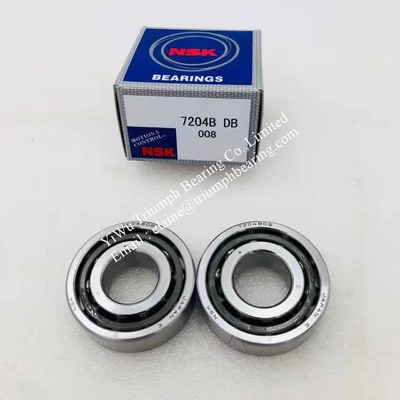 NSK rodamiento de bola de contacto angular 7204B DB, 7204BDB