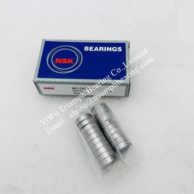 Los componentes de los rodamientos de bolas con ranura profunda de NSK MR128ZZCM