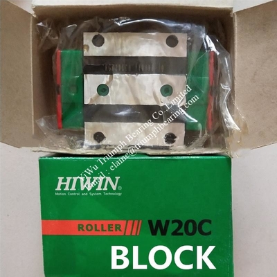 Guías de rodillos lineales HiwinRGW20HC, RGW20CC Bloque de guía de movimiento lineal