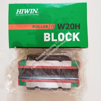 Guías de rodillos lineales HiwinRGW20HC, RGW20CC Bloque de guía de movimiento lineal