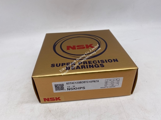 NSK Apoyo de tornillo de bola con rodamiento 60TAC120BDBTC10PN7A