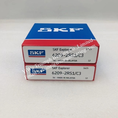 Los rodamientos de bolas de ranura profunda 6209-2RS/C3, 6209-2RS