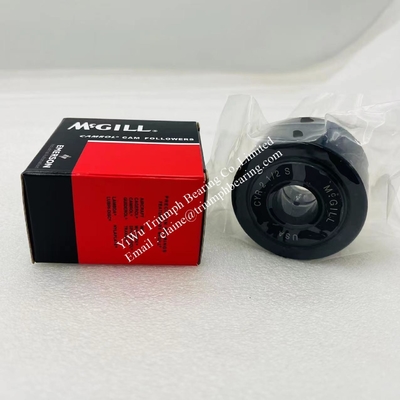 McGill CYR 21/2 S, 2 1/2 pulgadas de perforación sellado yugo rodillo negro de óxido acabado plana cara