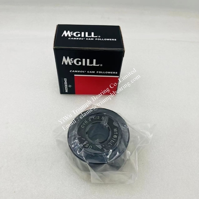 McGill CYR 21/2 S, 2 1/2 pulgadas de perforación sellado yugo rodillo negro de óxido acabado plana cara
