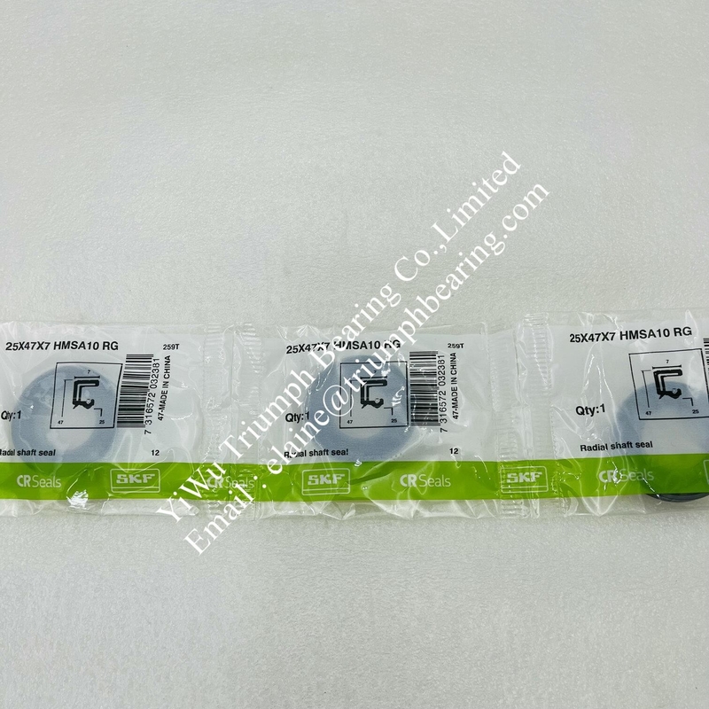Sello del eje radical, serie CR 25X47X7 HMSA10 RG, 28X40X7 HMSA10 RG, 38X52X7 HMSA10 RG