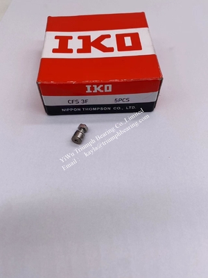 IKO Miniatura de acero inoxidable con rodamiento de rodillos de pista T, seguidor de camas CFS 3F, CFS 3F